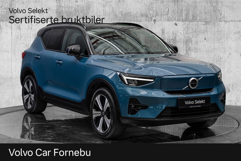 Bilde 1 av Volvo XC40 Recharge Twin Ultimate Hengerfeste - Unik fargekombinasjon!