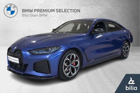 BMW i4 M50 xDrive Gran Coupé 5år/200 M-Pro M-Seter Harman 19" Skinn