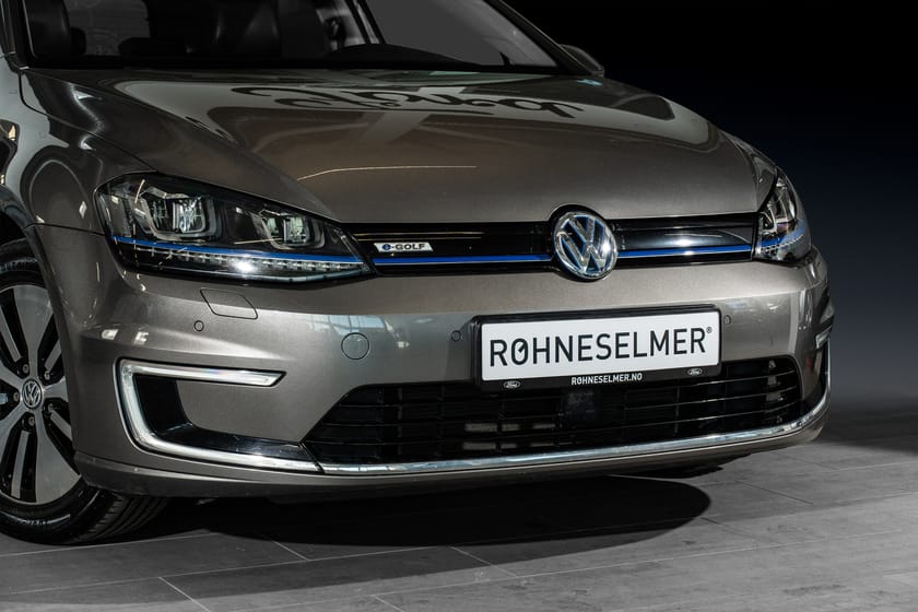 Bilde 2 av Volkswagen e-Golf Norsk EU28 Varmepumpe Acc Skinn LED Keyless CarPlay++
