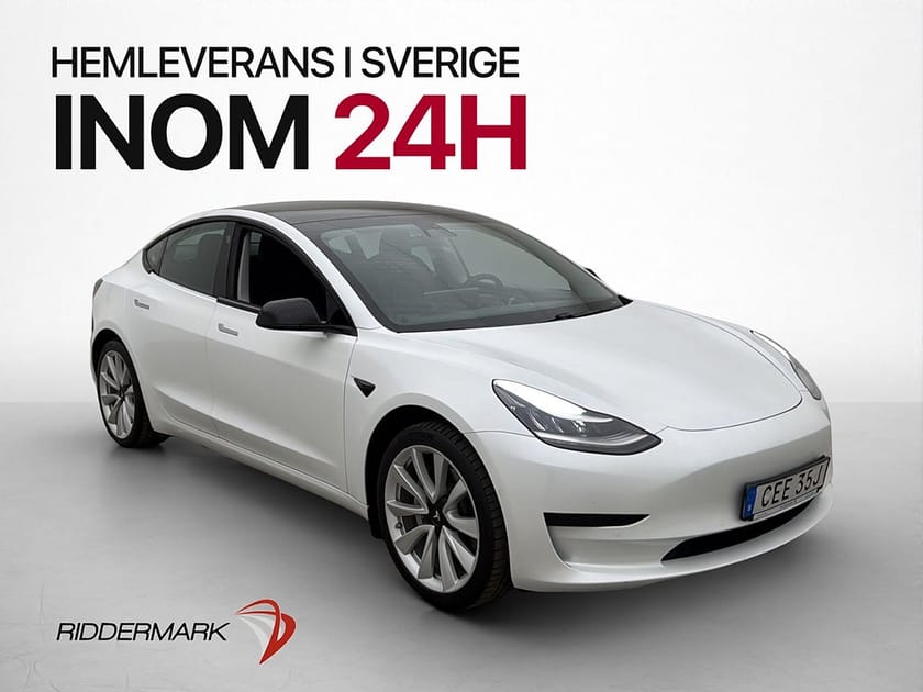 Bild 4 av Tesla Model 3 Standard Range Plus Autopilot Pano MOMS