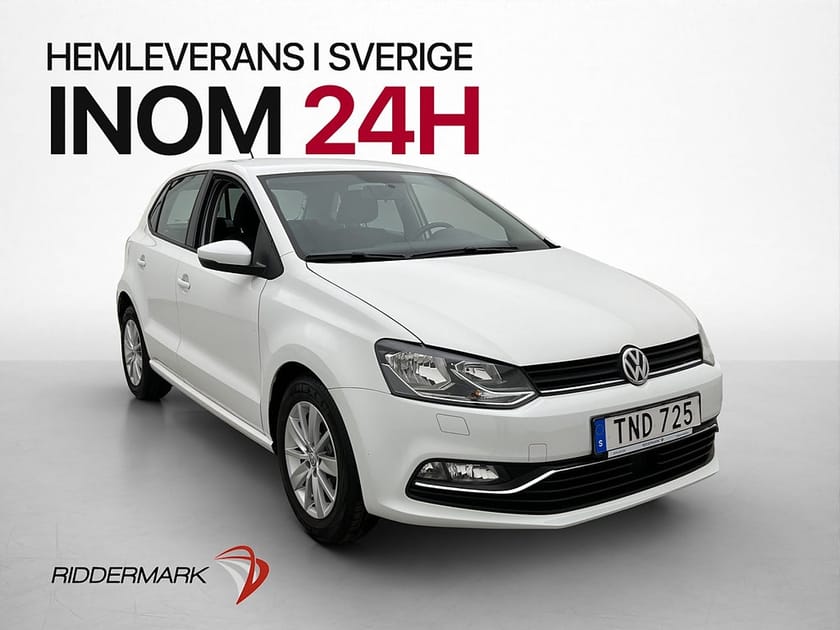Bild 1 av Volkswagen Polo 1.2 TSI 90hk Masters 0,47l/mil Låg-Årsskatt