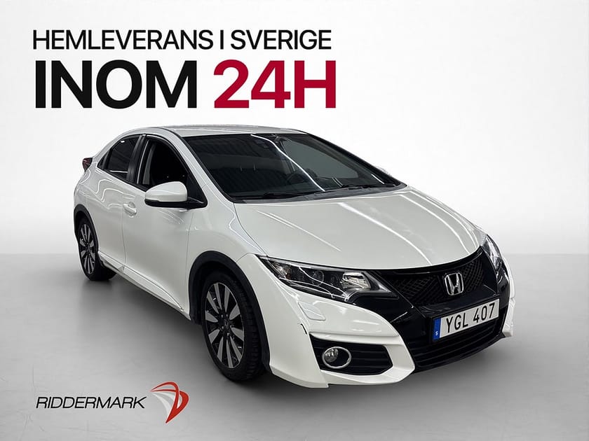 Bild 1 av Honda Civic 1.3 i-VTEC 99hk Sport Kamera Navi Bluetooth