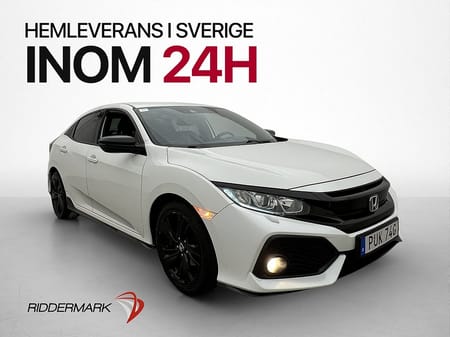 Honda Civic 1.0 CVT 126hk Dynamic Kamera Navi Skinnklädsel