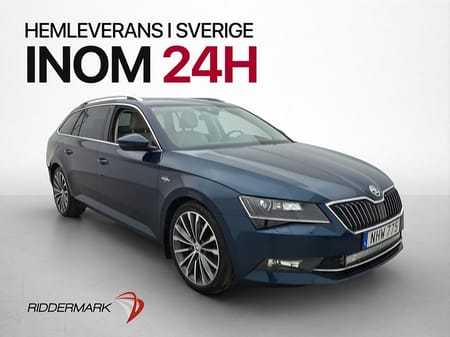 Škoda Superb Kombi Skoda 2.0 TDI 4x4 L&K Värmare Canton Pano Drag Kamera