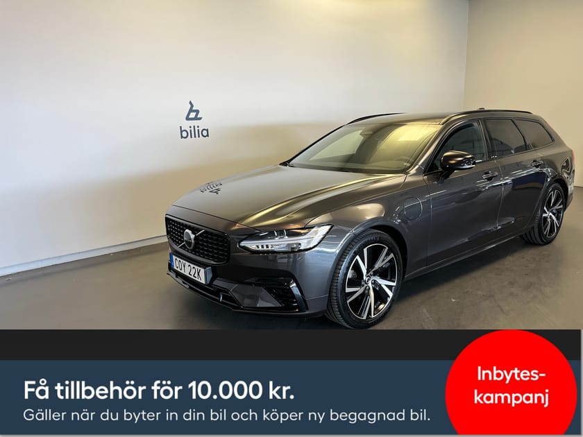 Bild 1 av Volvo V90 Recharge T6 Plus Dark / Tonade rutor / Navigation / Backkamera / 10.000kr tillbehör /