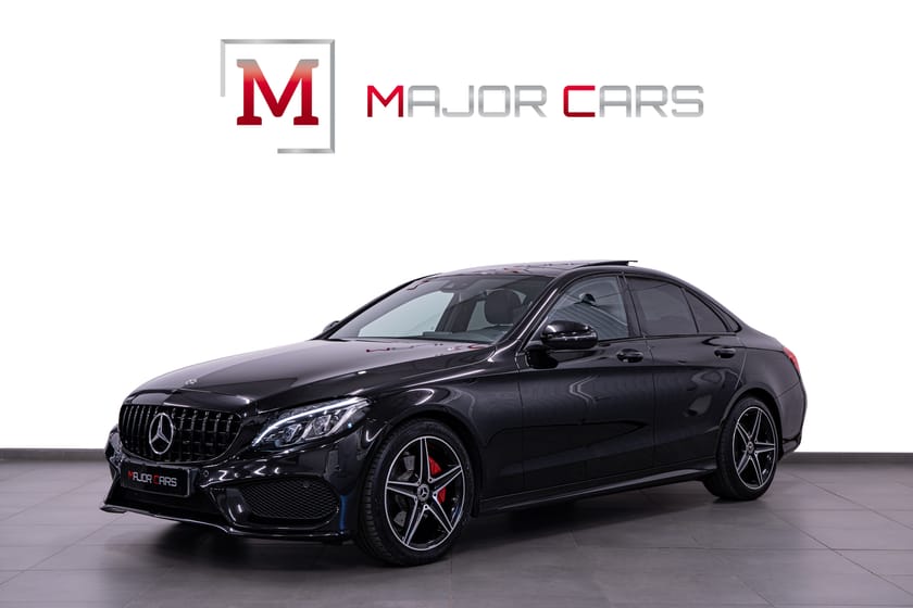 Bild 1 av Mercedes-Benz C 220 d AMG Night Pano GTR Ambient Kamera Carplay