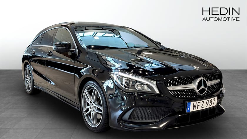 Bild 2 av Mercedes-Benz CLA 220 d Shooting Brake 220d AMG | Pano | Drag | CarPlay | Kamera | 177hk
