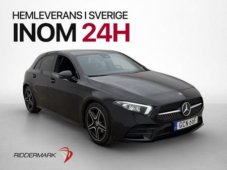 Mercedes-Benz A 180 136hk AMG Night Kamera Halvskinn Keyless