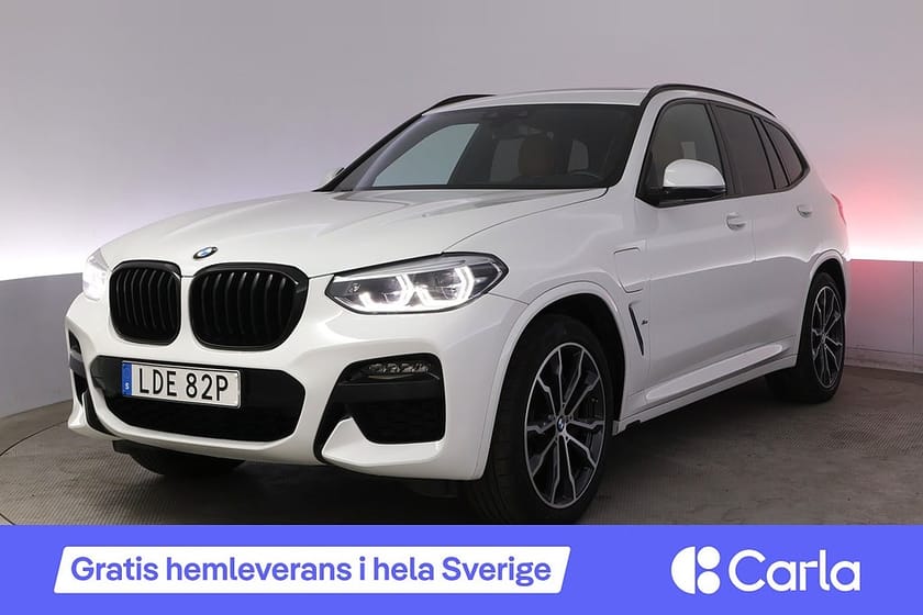 Bild 1 av BMW X3 xDrive30e M-Sport Pano Drag Navi Farthållare Värmare