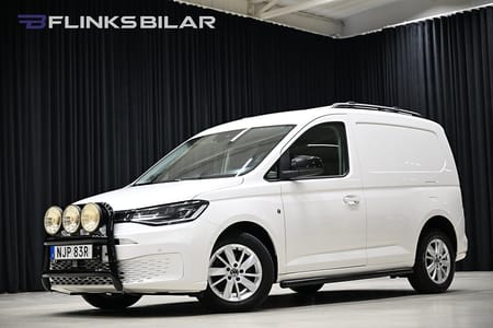 Volkswagen Caddy Cargo DSG 122HK Nedlackad|LED|Inredd|ActiveInfo|Moms|SeUtr!