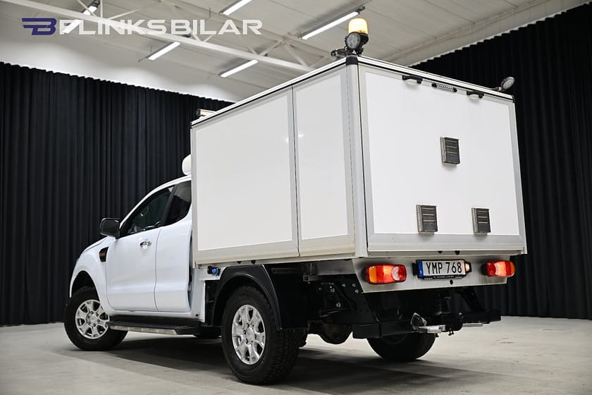 Bild 4 av Ford Ranger SuperCab 2.2 TDCi 160HK Servicebil|Kåpa|V-Inredd|MktUtrustning