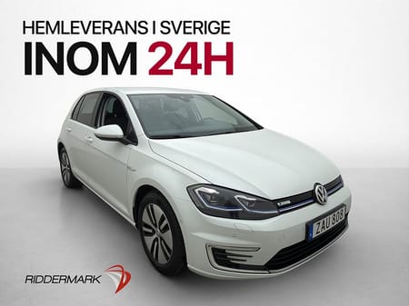 Volkswagen e-Golf 136hk CarPlay Navi Sätesvärme P-Sensorer