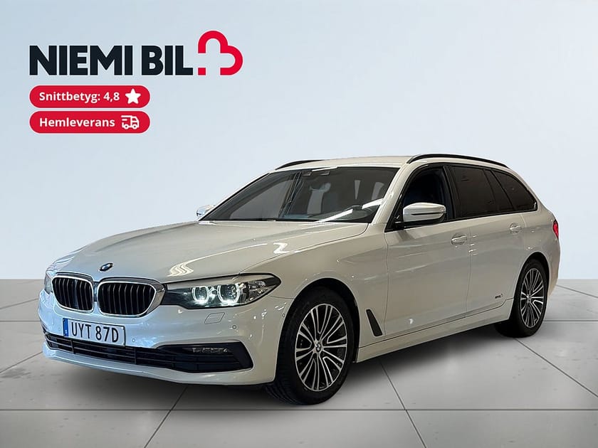 Bild 1 av BMW 520d xDrive Touring Sport line Drag Bkamera S&V-däck Rvärme