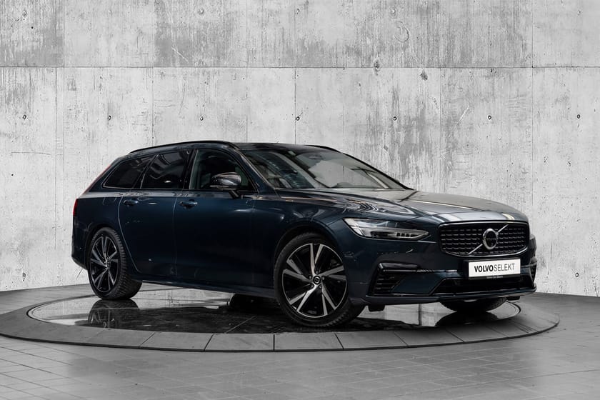 Bilde 1 av Volvo V90 T6 AWD Ultra Dark 350Hk Hengerfeste HUD 360 kamera