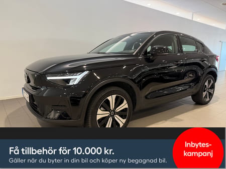 Volvo C40 Recharge Core / 10 000kr tillbehör / Navigation / Adaptiv farthållare / Backkamera / Sensorer /