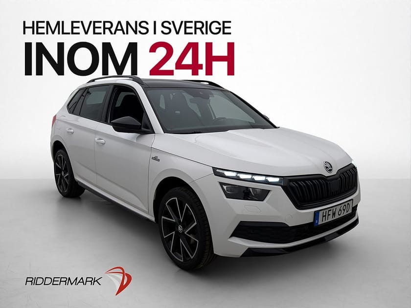 Bild 3 av Škoda Kamiq Skoda 115hk Monte Carlo Pano Kamera Adapt CarPlay