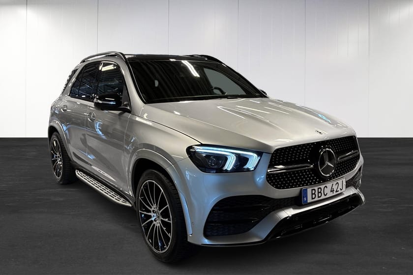 Bild 2 av Mercedes-Benz GLE 350 de 4MATIC 4M 9G-Tronic | AMG | Burmester | Nightpaket | Drag | Navi | 360 | Pano