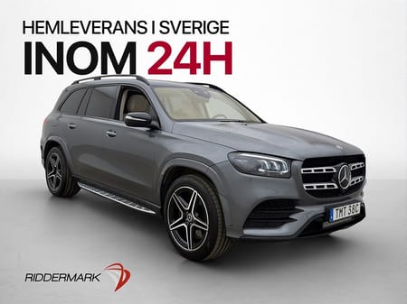 Mercedes-Benz GLS 400 d 4MATIC 400d 4M AMG 6-Sits Pano 360° Värm Luftfjä