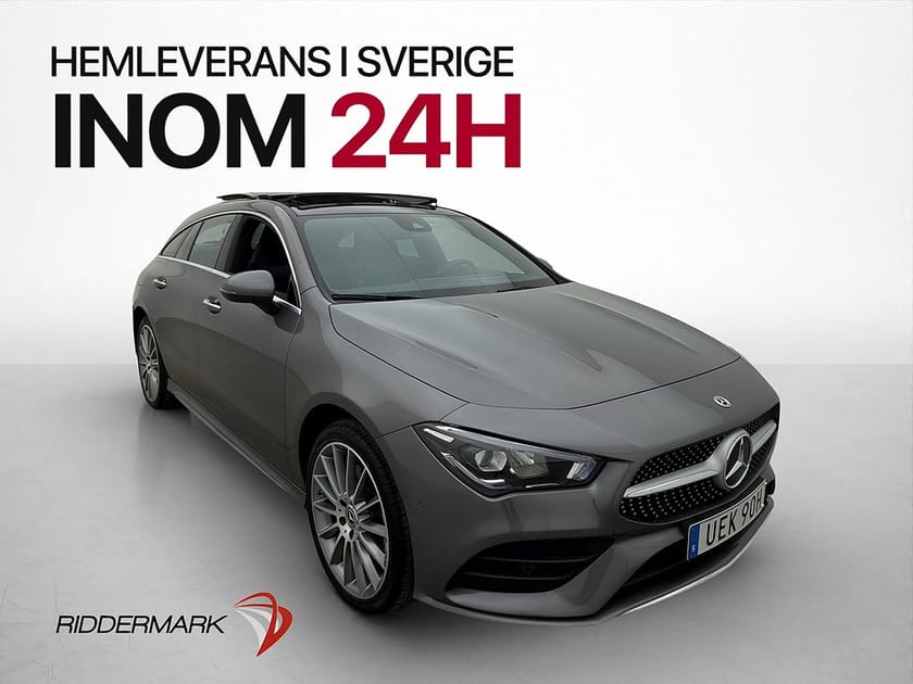 Bild 1 av Mercedes-Benz CLA 250 e Shooting Brake 218hk AMG Line Pano Wide Drag Kamera