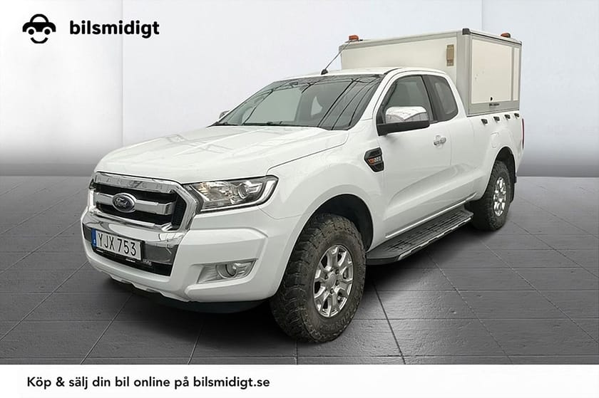 Bild 1 av Ford Ranger SuperCab 2.2 TDCi 4x4 Aut Drag Kamera Värmare 160hk