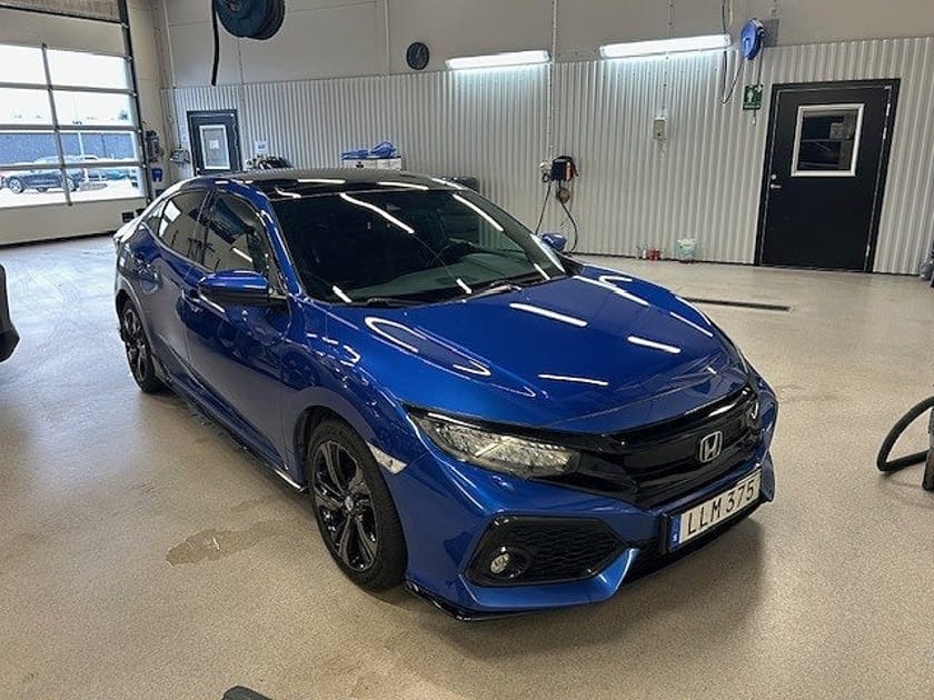 Bild 1 av Honda Civic 5-dörrar Turbo 182hk Sport Plus Aut / Panorama / Navi