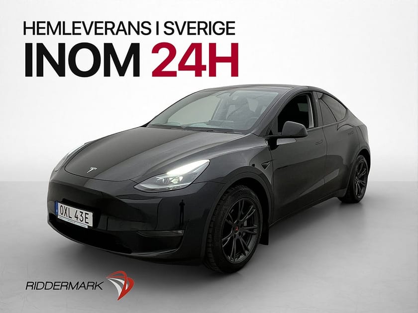 Bild 1 av Tesla Model Y Long Range AWD Dragkrok Autopilot MOMS