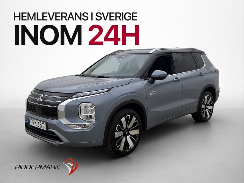 Bild 3 av Mitsubishi Outlander PHEV AWD 306hk Yamaha Pano 360 HUD Drag