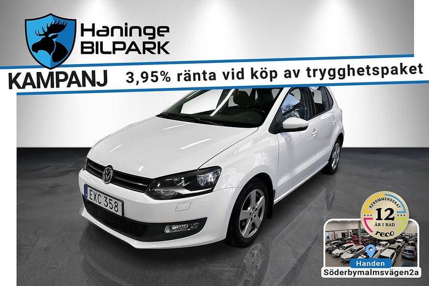 Bild 1 av Volkswagen Polo 5-DR 1.4 MPI MASTERS SUPERDEAL 3.95% / DRAG / PDC / MoK