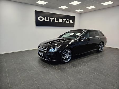 Mercedes-Benz E 220 T d 4MATIC AMG Panorama Värmare Burmester Navi Drag