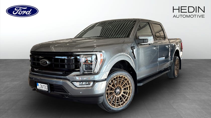 Bild 1 av Ford F-150 SuperCrew LARIAT BLACK EDI 4X4 5.0L V8 E85 406HP LÅG SKATT