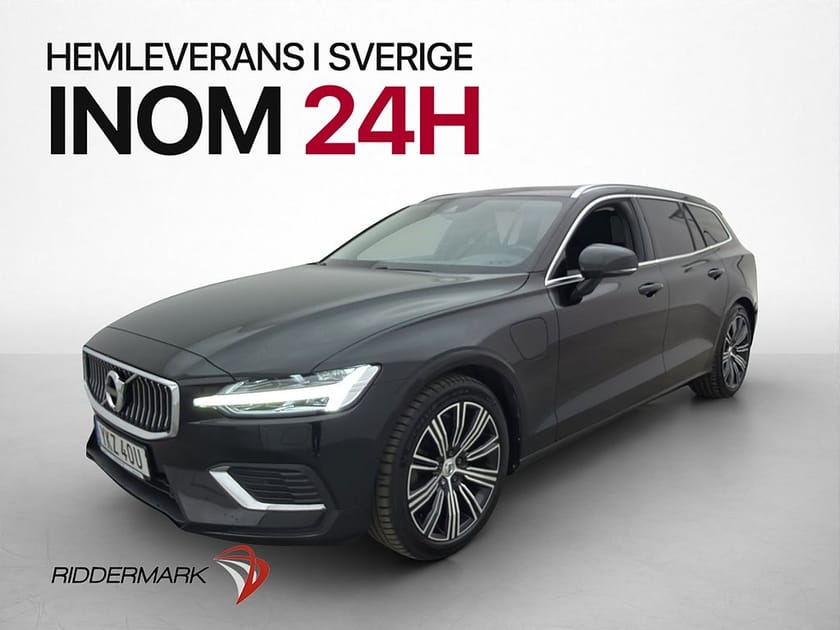Bild 1 av Volvo V60 Recharge T6 AWD Advanced Drag Kamera Värmare