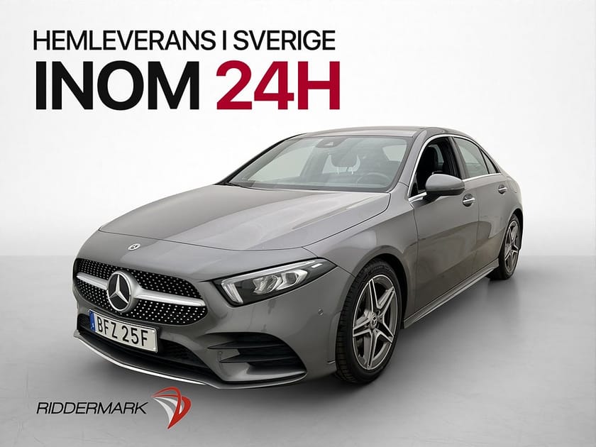 Bild 3 av Mercedes-Benz A 200 Sedan A200 AMG Widescreen Burmester Kamera