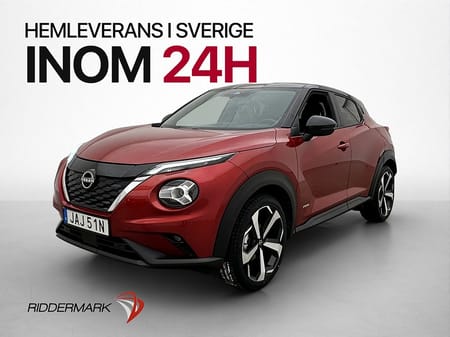 Nissan Juke Hybrid 143hk Tekna BOSE 360° Skinn CarPlay Navi