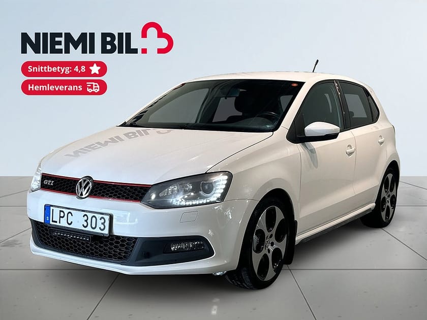 Bild 1 av Volkswagen Polo  GTI 5-dörrars 1.4 TSI 180hk Mvärm Led-Ramp SoV