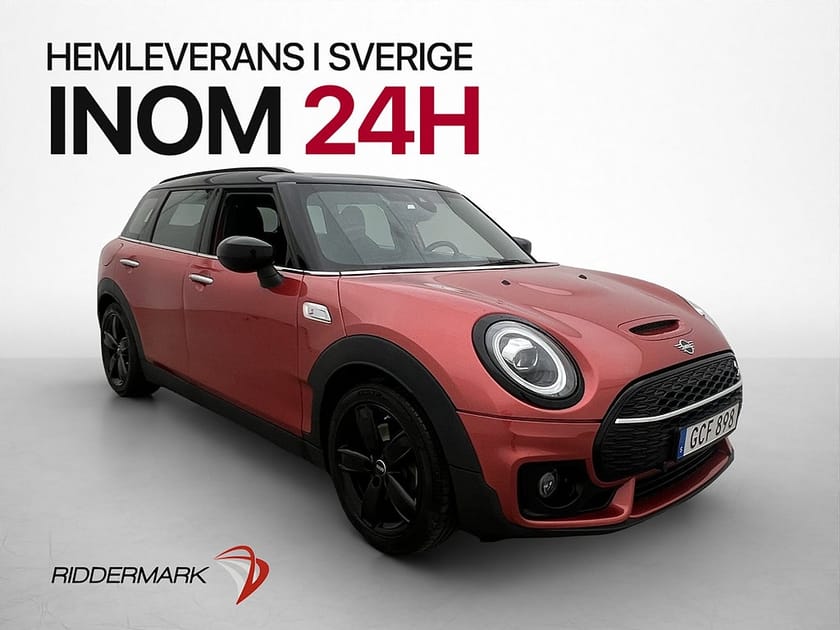 Bild 1 av MINI Cooper S Clubman JCW 192hk Bluetooth P-sensorer Keyless