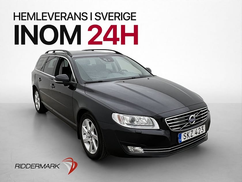 Bild 1 av Volvo V70 D4 200hk Momentum Värmare Rattvärme Sensorer