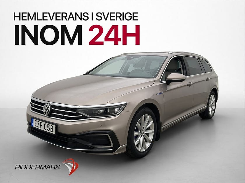 Bild 1 av Volkswagen Passat Sportscombi GTE Executive Pano Drag Kamera Navi Skinn