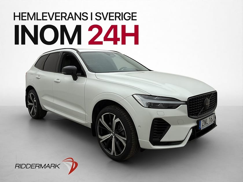 Bild 3 av Volvo XC60 T6 Recharge AWD Plus Dark Pano H/K Drag 360 Skinn