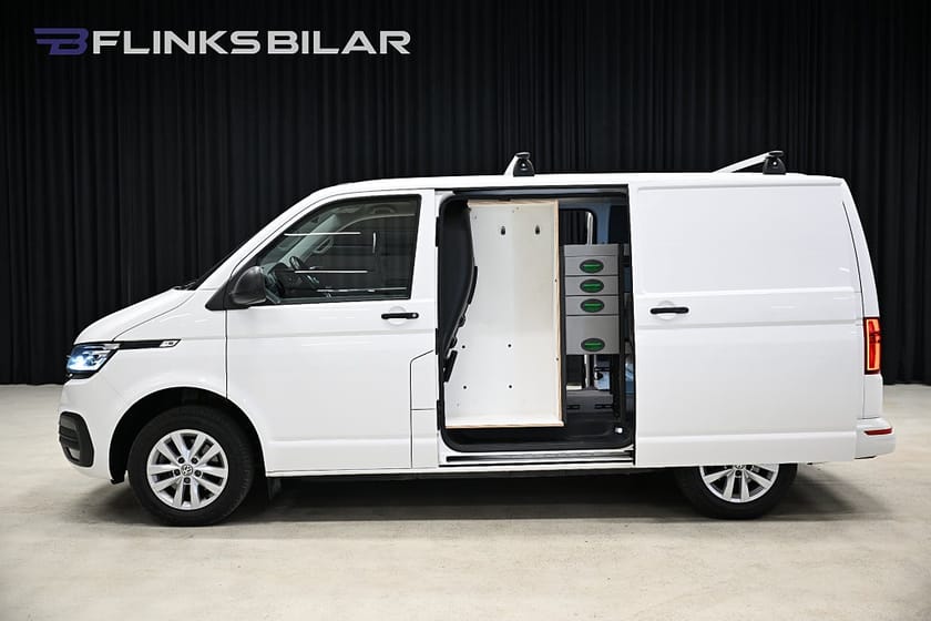 Bild 5 av Volkswagen Transporter 4Motion 150HK DSG Servicebil|Dubbeldörr|Inredd|SeUtr!!