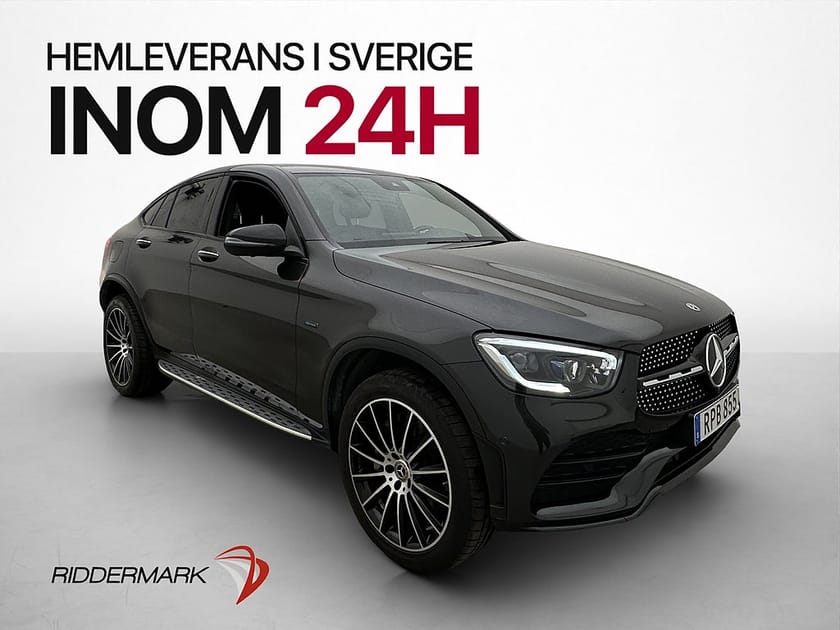 Bild 1 av Mercedes-Benz GLC 300 e Coupé 4MATIC 300e  4M AMG Taklucka Burmester Drag