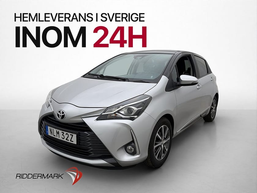 Bild 1 av Toyota Yaris 1.5 VVT-iE 111hk Y20 Kamera Bluetooth Farth.