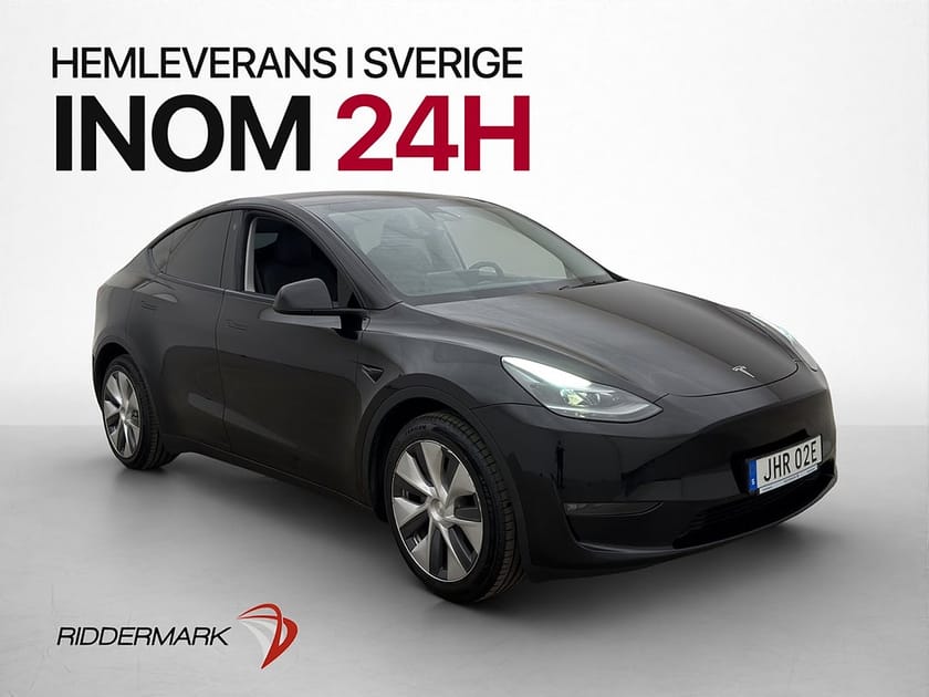 Bild 1 av Tesla Model Y Long Range AWD Drag AP Pano Kamera Skinn MOMS