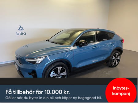 Volvo C40 Recharge Single Motor Ultimate / Dragkrok / Panoramaglas tak / Tonade rutor /  10.000kr tillbehör /