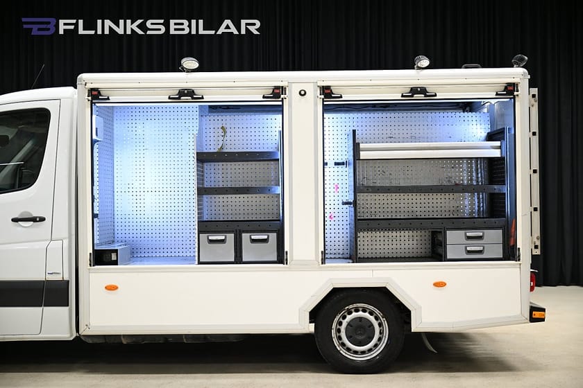 Bild 5 av Mercedes-Benz Sprinter 316 NGT Chassi Cab 156HK Automat|Servicebil|Inredd|