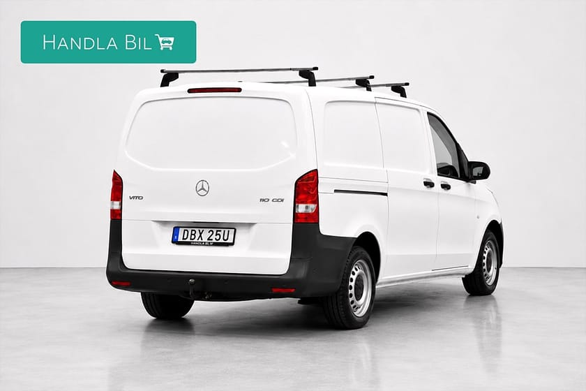 Bild 3 av Mercedes-Benz Vito 110 CDI 2.8t L2 D-värm B-kam Moms Dragkrok