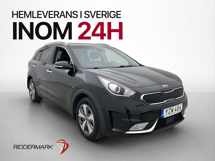 Bild 1 av Kia Niro Hybrid Advance Plus 2 Skinn Kamera CarPlay 1-bruk