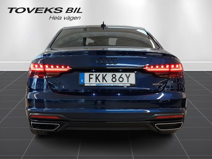 Bild 3 av Audi A4 Sedan 40 TDI quattro 204 hk Q Soltak/DRAG/Värmare