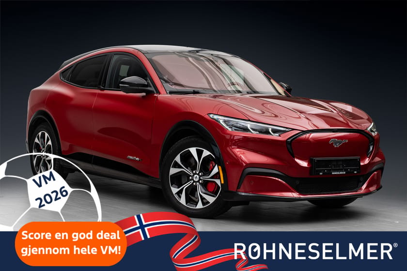 Bilde 1 av Ford Mustang Mach-E Long Range AWD LR /Panoramatak/Krok/ 360/