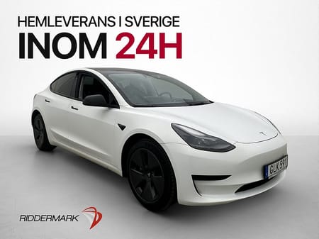 Tesla Model 3 Standard Range Värmepump Pano Autopilot