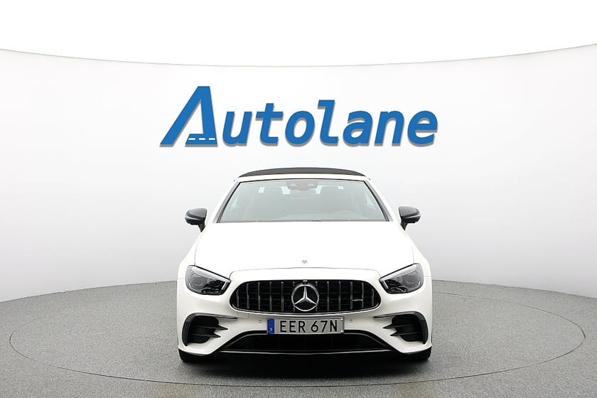 Bild 4 av Mercedes-Benz AMG E 53 4MATIC+ Cabriolet E53 4M+ Cabriolet, Burmester®, HUD, 360°, Värmare 435hk
